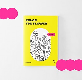 컬러링북 시리즈3. COLOR THE FLOWER